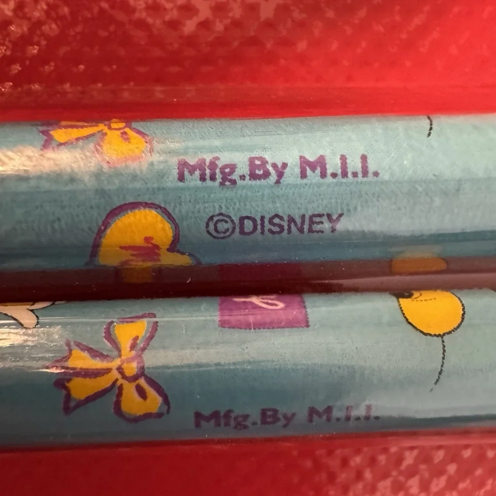 NOS Vintage Mickey For Kids Fun Club Pop Up Pencil With Eraser.  Taiwan